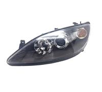 OUVECR Car Headlamp Assembly For Haima 3 2010 2011 2012 2013 Front Bumper Headlight Headlamp Assembly Head Light Head Lamp(Black,Left)
