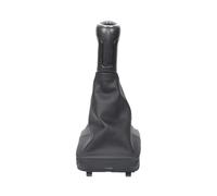 OUVECR Car Shift Gear Knob Handle for VW for Polo 9N 9N2 2002 2003 2004 2005 2006 2007 2008 2009 Car Accessories Manual Shift Knob Gear Shift Cover(Black Stitch 5 Speed)