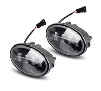 OUVECR Fog Lamp Assembly For Civic For Accord For Fit RS (GE) 05.2012 2013 For Jazz Sport For Fit Sport North America GD White Yellow LED Fog Lights Front Fog Light(1set White Yellow)