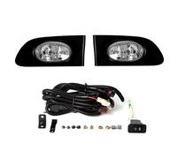 OUVECR Fog Lamp Assembly For Fit For Jazz 2003 2004 2005 2006 2007 Car Front Bumper Spot Light Fog Light Assembly With RHD Wires Switch Fog Lamp Front Fog Light
