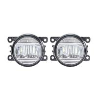 OUVECR Fog Lamp Assembly For Nissan For Xterra N50 2005-2015 30W Car Front Fog Light Assembly H11 LED Fog Daytime Running Lamp DRL 6000LM Front Fog Light(JZ Yellow)