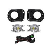 OUVECR Fog Lamp Assembly For Toyota For Corolla For Cross 2020 2021 2022 2023 Led Fog DRL Daytime Running Lights White Headlight Foglights Waterproof 12V Front Fog Light