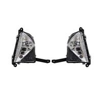 OUVECR Fog Lamp Assembly For Toyota For Prius 2016 2017 2018 Car DRL LED Fog Light Daytime Running White Yellow Lamp Wires Switch Wateproof Front Fog Light