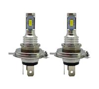OUVECR Fog Lamp Assembly H3 Led Car Fog Lights Bulbs DRL Motorcycle Headlights H1 880 881 9005 9006 H4 H7 H11 6000K 6500K Aotu High Beam Distance12V Front Fog Light(H4,3000K Golden)