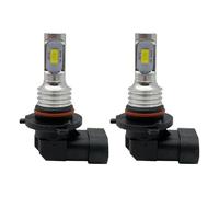 OUVECR Fog Lamp Assembly H3 Led Car Fog Lights Bulbs DRL Motorcycle Headlights H1 880 881 9005 9006 H4 H7 H11 6000K 6500K Aotu High Beam Distance12V Front Fog Light(9005-9006,3000K Golden)