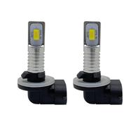 OUVECR Fog Lamp Assembly H3 Led Car Fog Lights Bulbs DRL Motorcycle Headlights H1 880 881 9005 9006 H4 H7 H11 6000K 6500K Aotu High Beam Distance12V Front Fog Light(H27/881,3000K Golden)