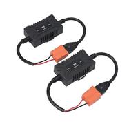 OUVECR Fog Lamp Assembly H4 H7 H11 H13 9005/9006/9012 LED Canbus Anti Flicker Bulb Error Decoder Resistor Canceller Adapter For Car Headlight Fog Light Front Fog Light(H7)