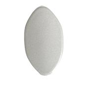 OUVECR for BMW G20 G30 G05 G01 G02 G Chassis External Handle Cover Auto Front Left Door Outer Handle Lock Key Hole Cap 51217489341 Car Outer Door Handle(White)