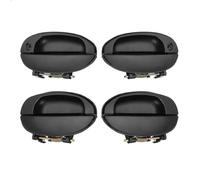 OUVECR for Chery QQ for JAGGI QQ6 for QIYUN S21 A1 for KIMO for FACE for ARAUCA S12 for Sweet QQ3 S1 Car Exterior Door Handle Front Rear Left Right Car Outer Door Handle(1Pc Rear Left)