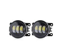 OUVECR For Fiat For Panda For Punto For Evo 500 For Sedici 2009 2010 2011 2012 LED Fog Light Car Fog Lamp 8000LM 30W 12V Waterproof Fog Lamp Assembly(P-White Yellow)