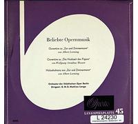 Ouvertüre zu "Zar und Zimmermann,Die Hochzeit des Figaro/Holzschuhtanz aus "Zar und Zimmernmann(7" Vinyl EP)(1964)(Opera 4195)