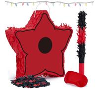 Ouvibor 4 Pcs Welcome to the Other Side Stranger Themed Party Game with Blindfold and Bat for Boys Girls Teens for Things Themed Birthday Party Halloween Decor