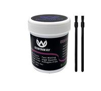 Ouwinway no clean soldering flux paste(6oz/170g),solder flux for Electrical Soldering,For Copper Pipe Brazing, Tin soldering With 2 Brush