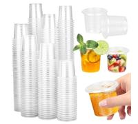 Ouxayapl Pack of 300 Plastic Shot Glasses, 20 ml Plastic Shot Glasses, Reusable Plastic Cups for Tasting, Parties and Banquets