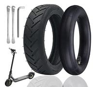 OUXI Tyre 8.5 Inch E-Scooter Replacement Tube + Tyre Compatible with Xiaomi M365/M365Pro2 Electric Scooter - Black Replacement Wheels for Scooter 50/75-6.1