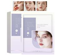 OuXing 5PCS 3D Lifting Collagen Full Face Tension Gel Mask,Collagen Real Deep Lifting Mask,Collage/n Face Mas/k,Deep Collage/n Facelift M/ask,F/ace M/asks Skincare,Korean Coll/agen Fac/e M/ask