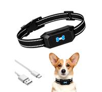 Ouxonix Anti Bark Collar for Dogs, Rechargeable Humane No Shock Bark Collar with Vibration & Beep Modes, Effective anti Barking Device for dogs & Dog Training Collar for Small, Medium, Large Dogs