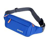 OUXUNDAI Bum Bag Casual Oxford Cloth Waist Bag Men's Sports Outdoor Chest Bag Cycling Bag Single Shoulder Crossbody Bag-Blue