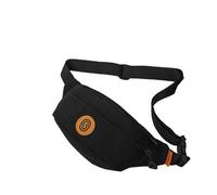 OUXUNDAI Bum Bag Chest Bag Fashion Sports Waist Bag Leisure Trend Shoulder Bag Messenger Bag Couple Chest Bag-Black
