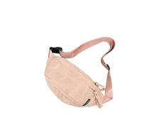 OUXUNDAI Bum Bag Chest Bag Large Capacity Sports Waist Bag Ultra-Light Simple Versatile Fashion Shoulder Bag Men's Trendy Brand-Pink