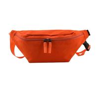OUXUNDAI Bum Bag Fashionable and Versatile Crossbody Chest Bag Popular Online Celebrity Waist Bag-Orange