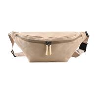 OUXUNDAI Bum Bag Fashionable and Versatile Crossbody Chest Bag Popular Online Celebrity Waist Bag-White