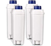 Ouxunus Coffee Machine Filters Replacement for Filter DLSC002, Water Filter Cartridges Activated Carbon Softener, Compatible with ECAM, Esam, ETAM, BCO, EC. (Pack of 4)