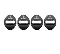 OUXVSLJA 4 PCS Car Door Lock Cover for Suzuki Swift 2004-2025,with Car Logo, Anti-Corrosion, Rustproof Dustproof Decorative Accessories,J