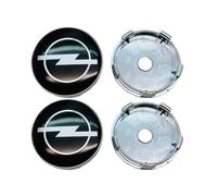 OUXVSLJA 4 PCS Wheel Centre Caps for Opel Tigra Combo Twintop Omega Antara Zafira,Decorate Tire Hub Covers Rim,60mm-C