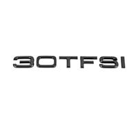 OUXVSLJA Car Body Stickers Badges for RS3 RS5 RS8 S3 S5 S8 A1 A8 A4 A6L,Car Emblem Premium 3d Badge Retrofit Accessories,Black-30TFSI