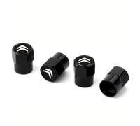 OUXVSLJA Car Tire Valve Cap for Citroen C3 Aircross,Water Proof Dust Premium Alloy Covers,Corrosion Resistant Tyres Accessories,A