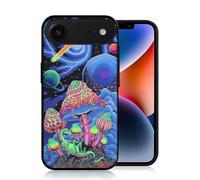 OUYAGAOYUAN Compatible for iPhone Air Case, Trippy Psychedelic Mushrooms Slim Shockproof Protector Case for Women Girls