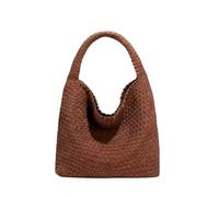 OUYGZOU Tote for Women, Ladies Crossbody Handbag, Trendy Shoulder and Bucket Bag, Top-handle Tote Hobo Satchel with Purse, Suede Brown