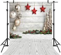 OUYIDA Christmas Theme 8X10FT Seamless CP Pictorial Cloth Photography Background Computer Printed Vinyl Backdrop SD768F