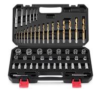OUYNIEI 9PCS Jumbo Screw Extractor Set Stud Pipe r Easy Out 5/64 to 1-1/16