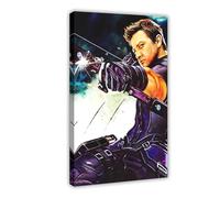 Ouyniei Actor Jeremy Renner Poster (3) Canvas Poster Wall Art Decor Print Picture Paintings for Living Room Bedroom Decoration 16x24inch(40x60cm)