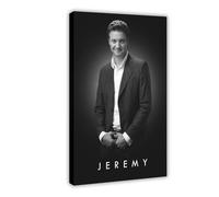 Ouyniei Actor Jeremy Renner Poster (5) Canvas Poster Bedroom Decor Landscape Office Room Decor Gift 24x36inch(60x90cm)