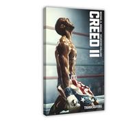 Ouyniei Creed 2 Movie Poster Canvas Poster Bedroom Decor Landscape Office Room Decor Gift 20x30inch(50x75cm)