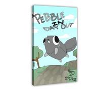 Ouyniei Dandys World Game Poster 5 Canvas Poster Wall Art Decor Print Picture Paintings for Living Room Bedroom Decoration 08x12inch(20x30cm)