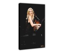 Ouyniei Diana Krall Poster (1) Canvas Poster Wall Art Decor Print Picture Paintings for Living Room Bedroom Decoration 20x30inch(50x75cm)