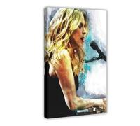 Ouyniei Diana Krall Poster (3) Canvas Poster Bedroom Decor Landscape Office Room Decor Gift 16x24inch(40x60cm)