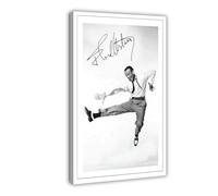 Ouyniei Fred Astaire Autograph Poster Canvas Poster Bedroom Decor Landscape Office Room Decor Gift 12x18inch(30x45cm)