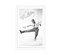 Ouyniei Fred Astaire Autograph Poster Canvas Poster Bedroom Decor Landscape Office Room Decor Gift 12x18inch(30x45cm)