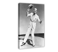 Ouyniei Fred Astaire Poster (1) Canvas Poster Bedroom Decor Landscape Office Room Decor Gift 12x18inch(30x45cm)