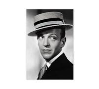 Ouyniei Fred Astaire Poster (10) Canvas Poster Wall Art Decor Print Picture Paintings for Living Room Bedroom Decoration 12x18inch(30x45cm)
