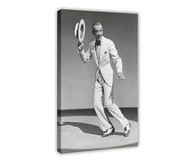Ouyniei Fred Astaire Poster (2) Canvas Poster Wall Art Decor Print Picture Paintings for Living Room Bedroom Decoration 12x18inch(30x45cm)