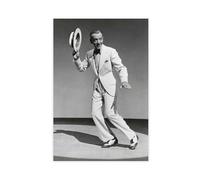 Ouyniei Fred Astaire Poster (2) Canvas Poster Wall Art Decor Print Picture Paintings for Living Room Bedroom Decoration 12x18inch(30x45cm)