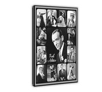 Ouyniei Fred Astaire Poster (6) Canvas Poster Wall Art Decor Print Picture Paintings for Living Room Bedroom Decoration 12x18inch(30x45cm)