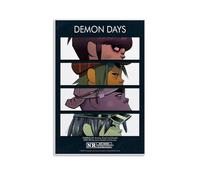 Ouyniei Gorillaz Demon DaysWall Art Home Decor Vintage Poster, Retro Aesthetic Print Perfect for Living Room, Bedroom, Office, Home StudioUnframe-style08x12inch(20x30cm)