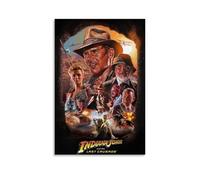 Ouyniei Indiana JonesWall Art Home Decor Vintage Poster Retro Aesthetic Print Perfect for Living Room Bedroom Office Home StudioUnframe-style08x12inch(20x30cm)